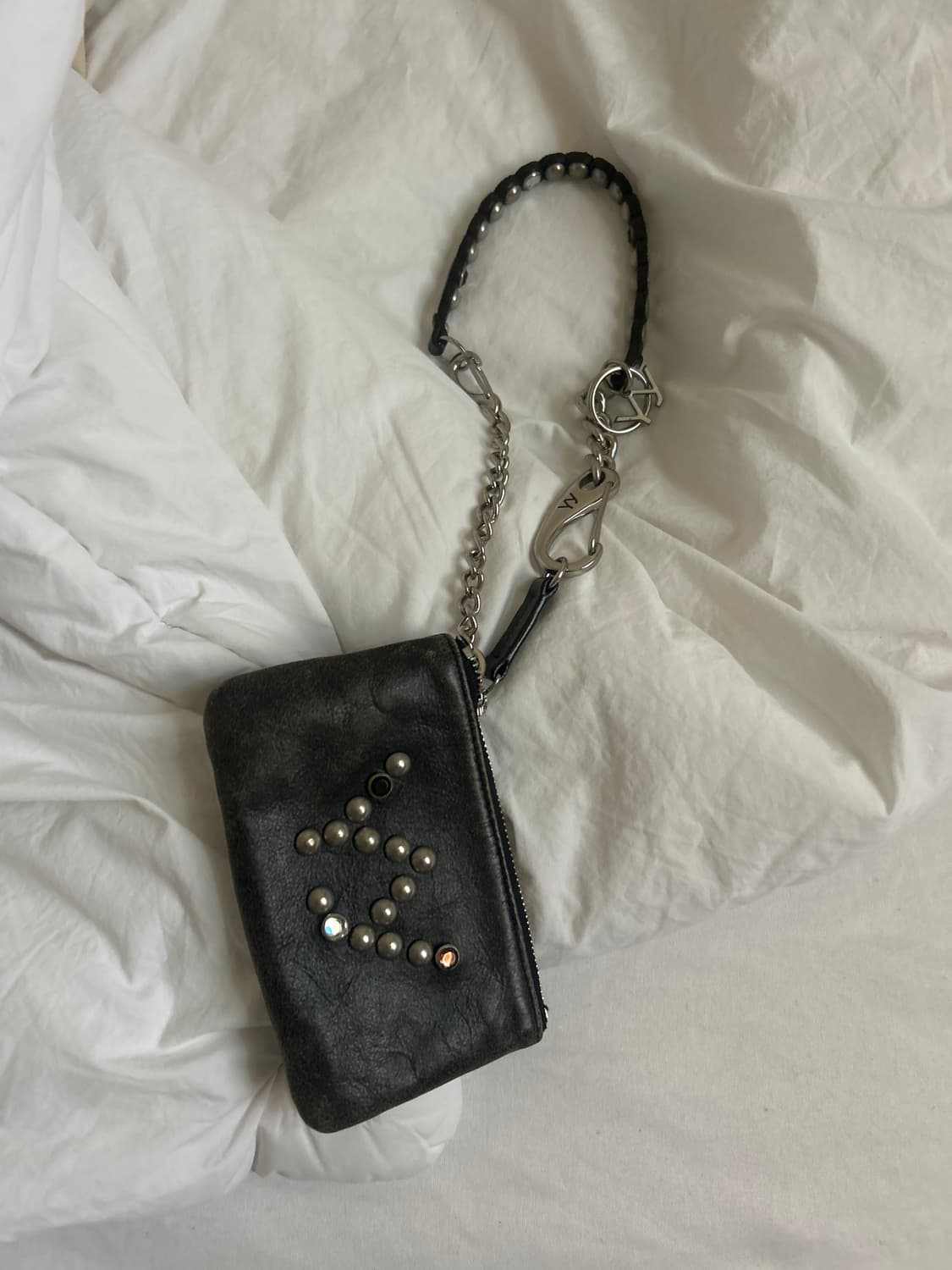 Openyy 스터드 체인 지갑 상품이미지2