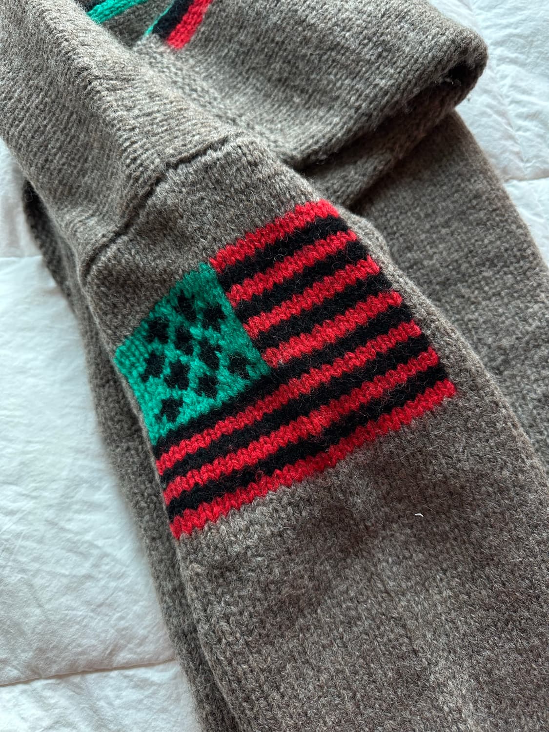 [L] 스투시 데님 티어스 스웨터 상품이미지3