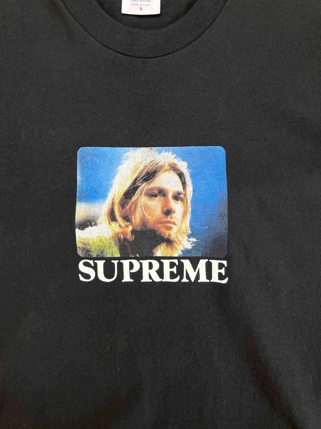 23SS Supreme USA 슈프림 커트 코베인 티셔츠 상품이미지1