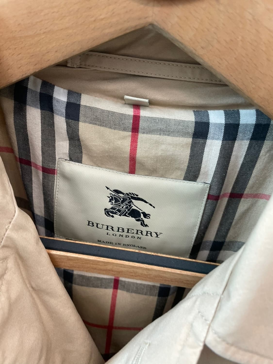 105) 버버리 런던 카라체크 맥코트 상품이미지3