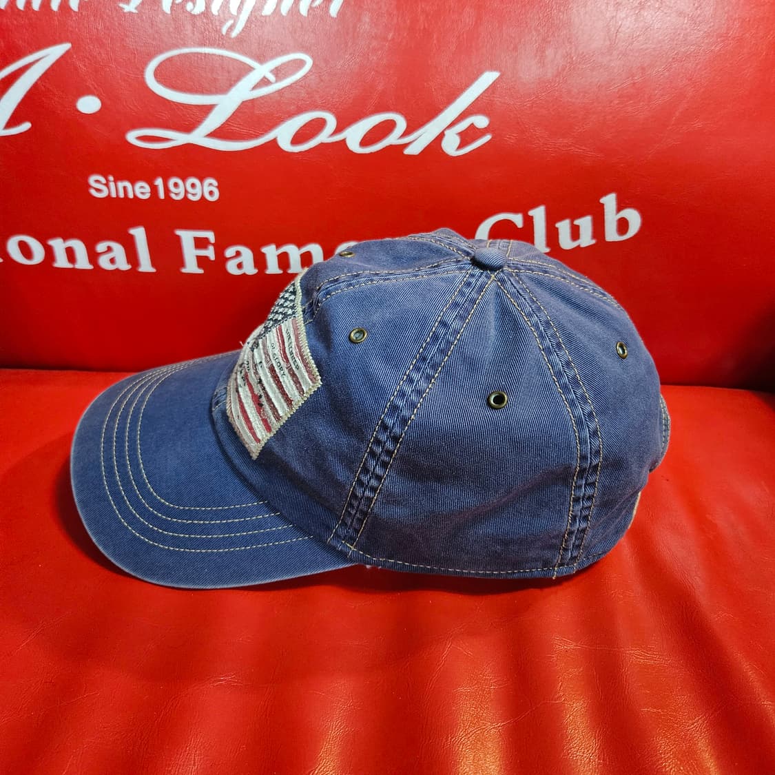 폴로랄프로렌 USA 미국 성조기 빈티지 패치 볼캡 Free 상품이미지3