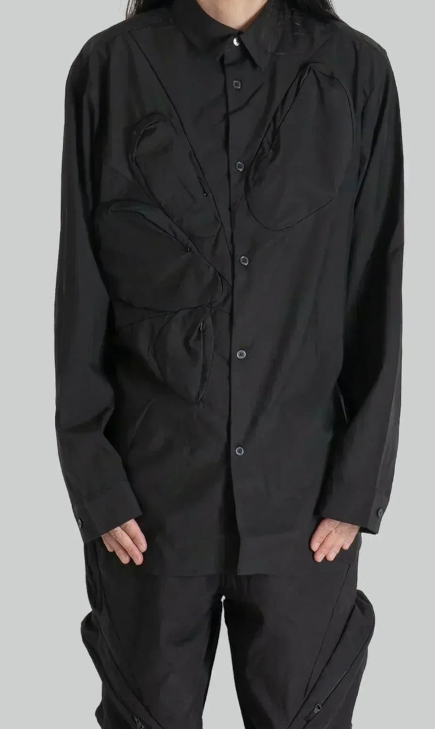 [XL]포스트아카이브팩션  7.0 센터 셔츠 블랙 상품이미지1