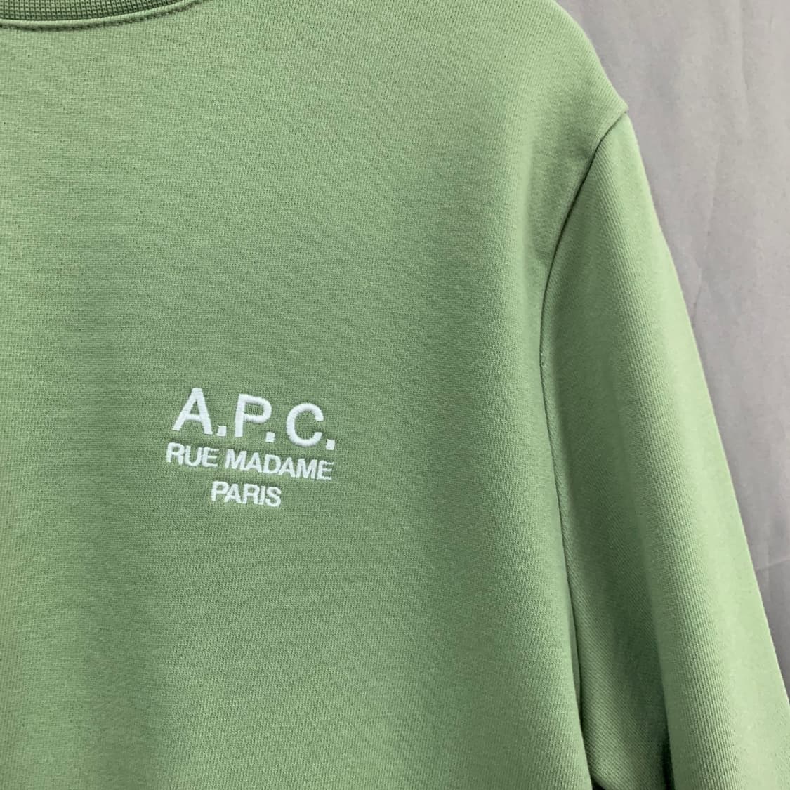M A.P.C. 아페쎄 뤼 마담 그린 스웻셔츠 맨투맨 상품이미지3