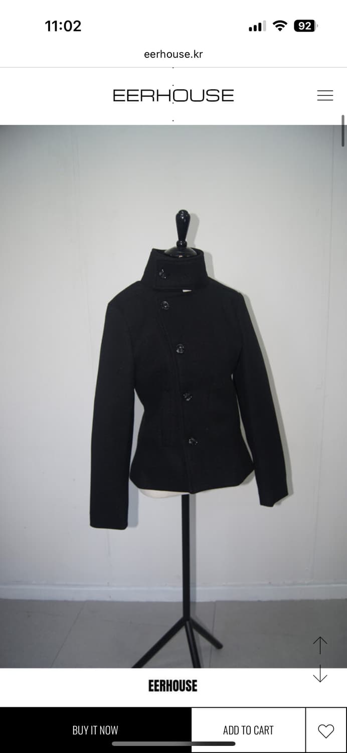 이이알하우스 숏코트 Baily short coat 상품이미지3