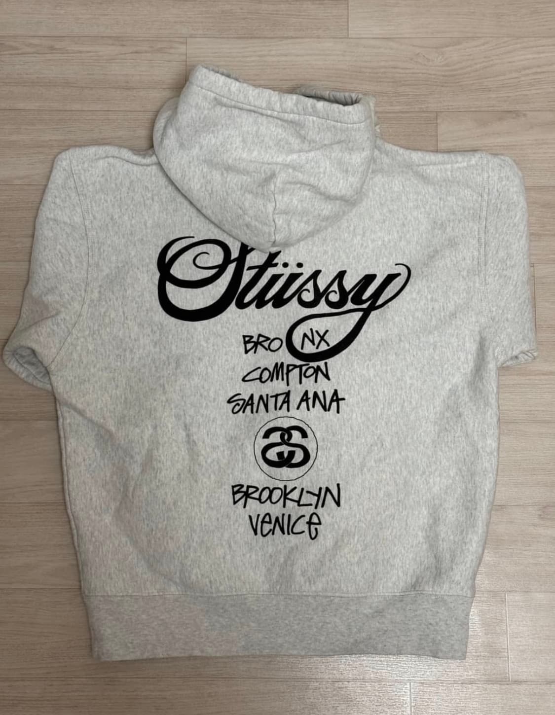 스투시 월드투어 후드집업 상품이미지2