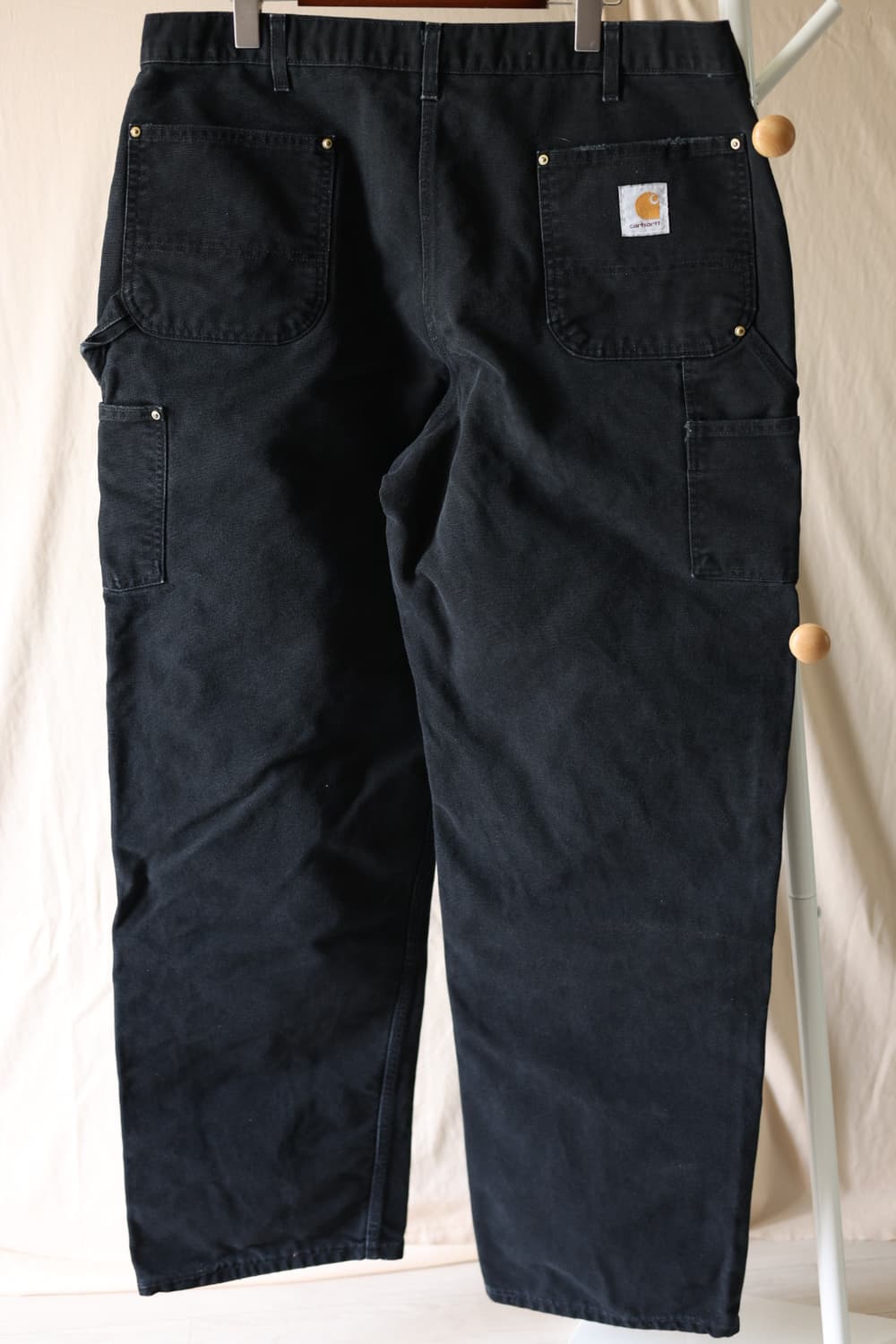 칼하트 더블니 카펜터 팬츠 B01 BLK 40/34 (허리38) 상품이미지8
