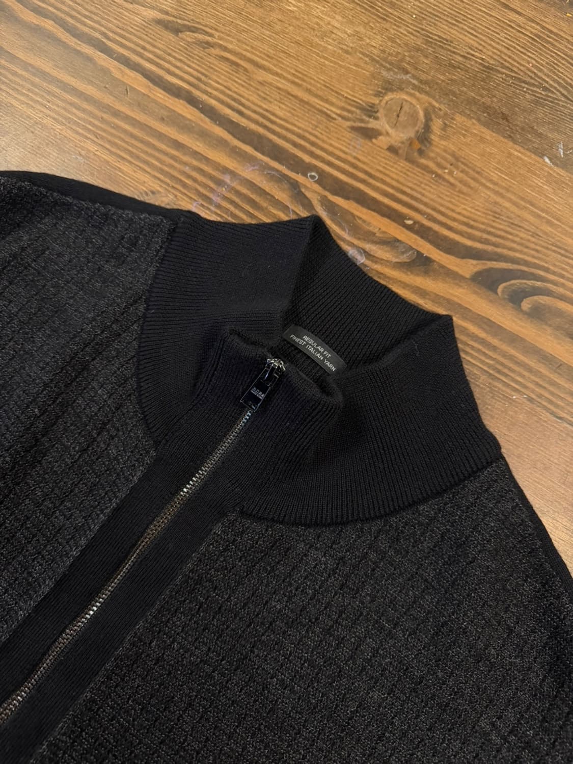 휴고보스 블랙라벨 짚업 가디건 100 상품이미지7