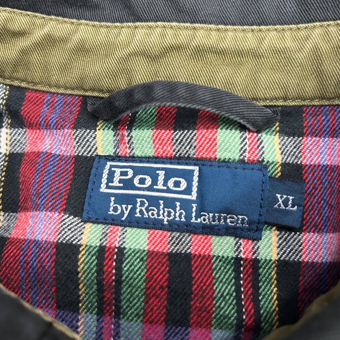 XL 폴로랄프로렌 블랙 해링턴 자켓 상품이미지4