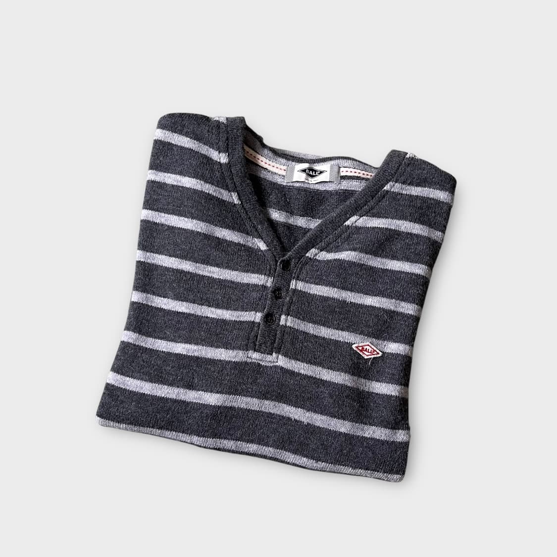 BALL . 스트라이프 헨리넥 니트 상품이미지2