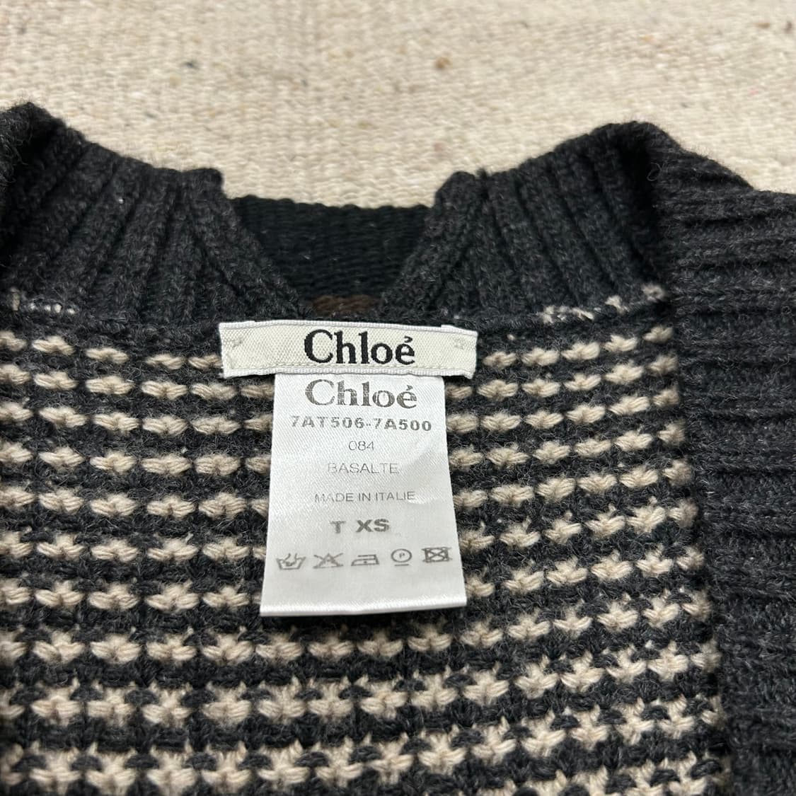 끌로에 포켓 니트 베스트 상품이미지4