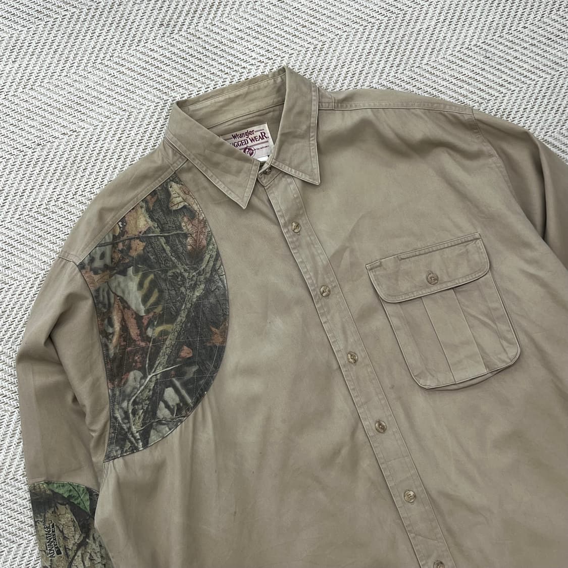 랭글러리얼트리 패치 헌팅셔츠 r2902 상품이미지3