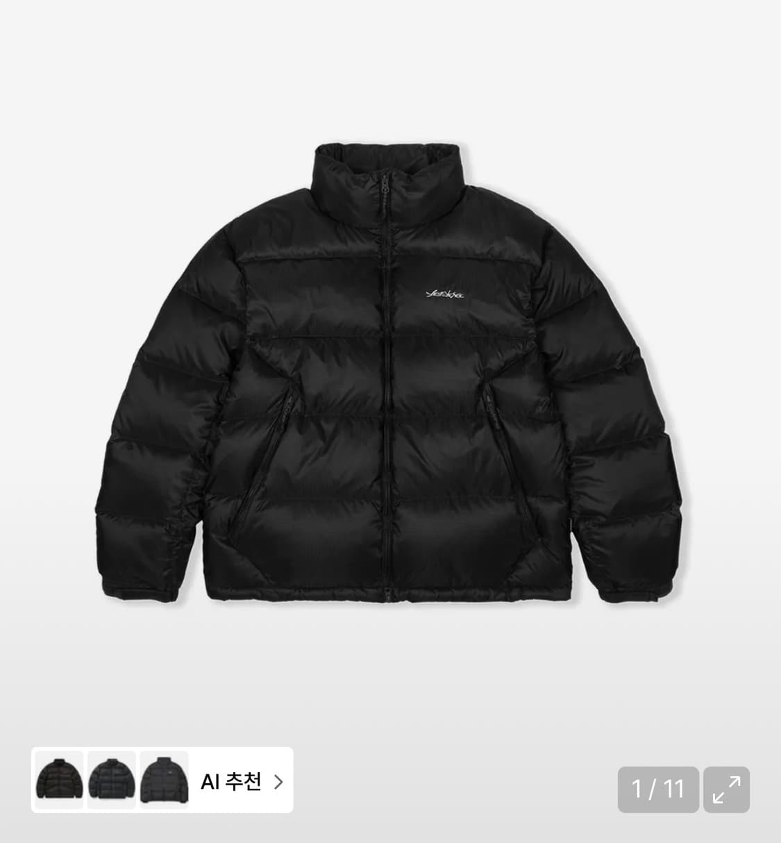 5B Fond Down Jacket Black 상품이미지1