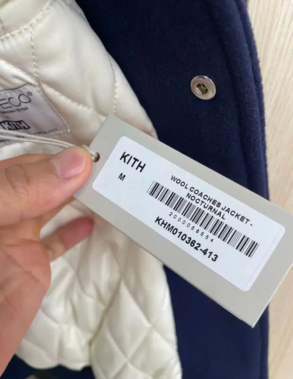 kith 바시티 코치 울 자켓(23fw) M 새상품 상품이미지5