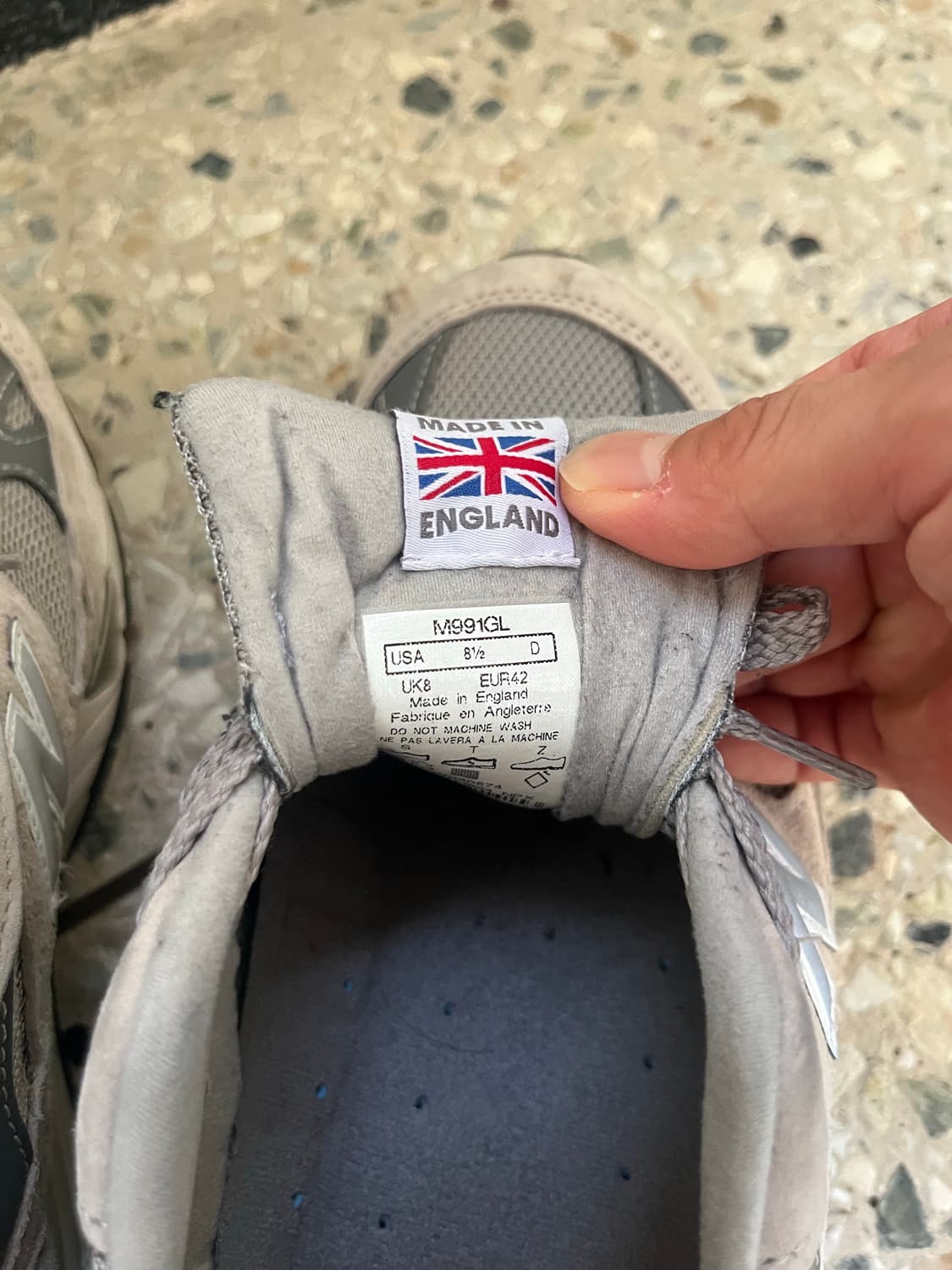 new balance 991 grey (그레이 265) 상품이미지5