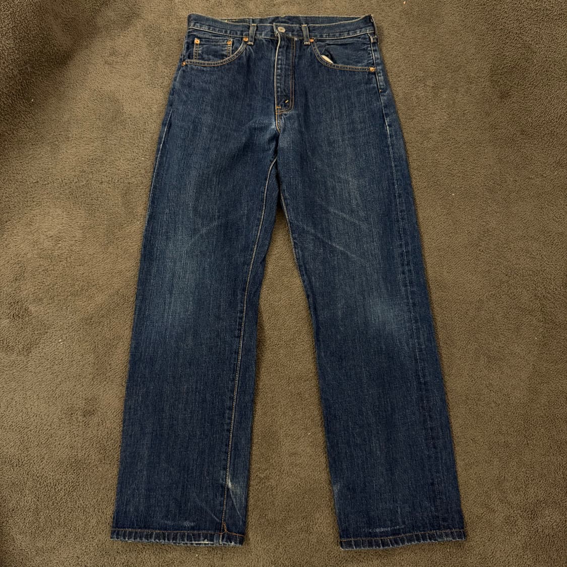 [정품/32X36] 리바이스 빅E 502 셀비지 일본판 복각 데님 팬츠 상품이미지2