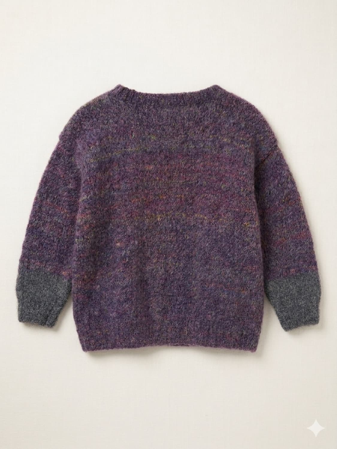 [최상급]빈티지 퍼플 니트 스웨터 상품이미지1