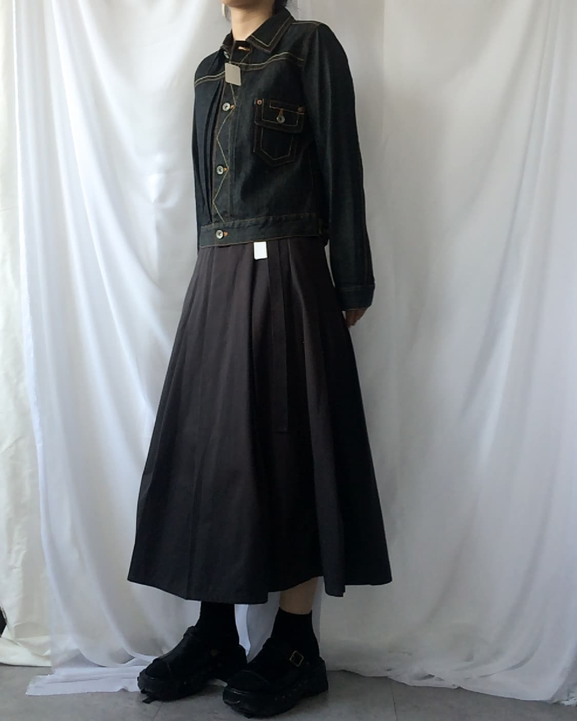 Stitch point denim trucker jacket 상품이미지8