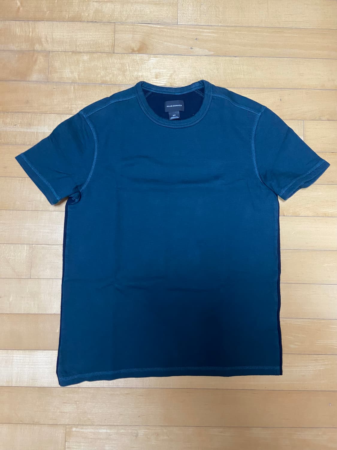 클럽모나코 투톤 반팔티 S 상품이미지1