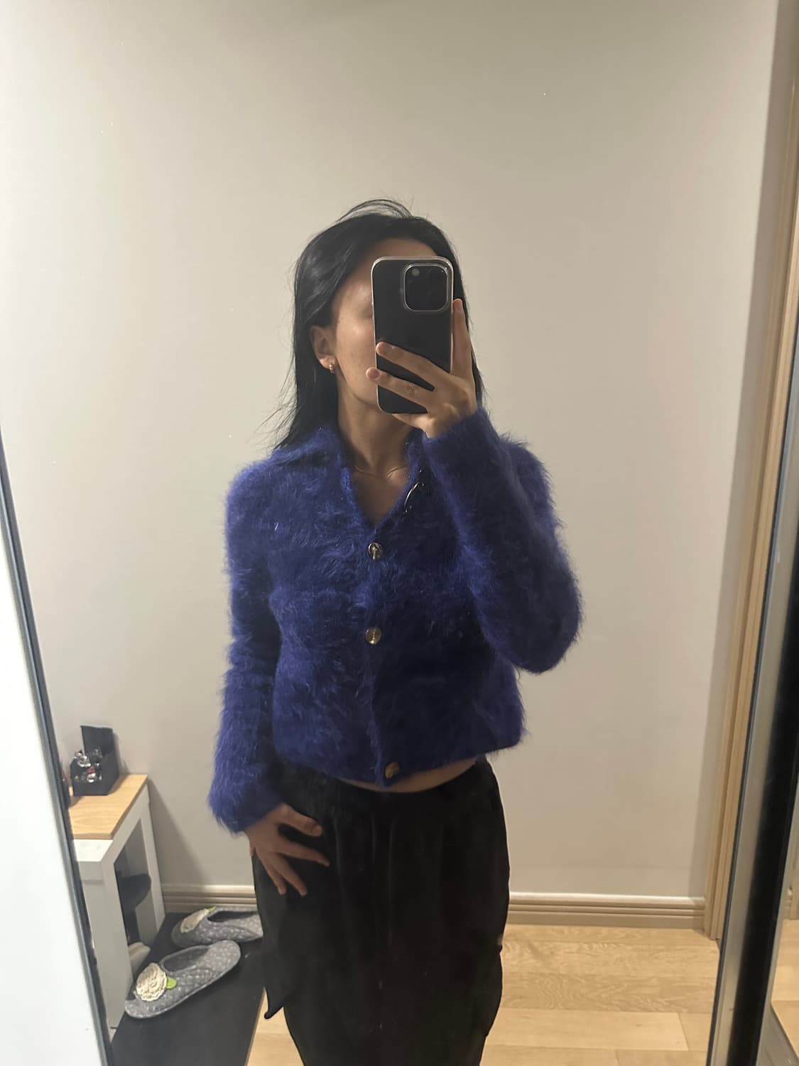 Andersson Bell 앤더슨벨 헤일리 헤어리 니트 자켓 XS 상품이미지1