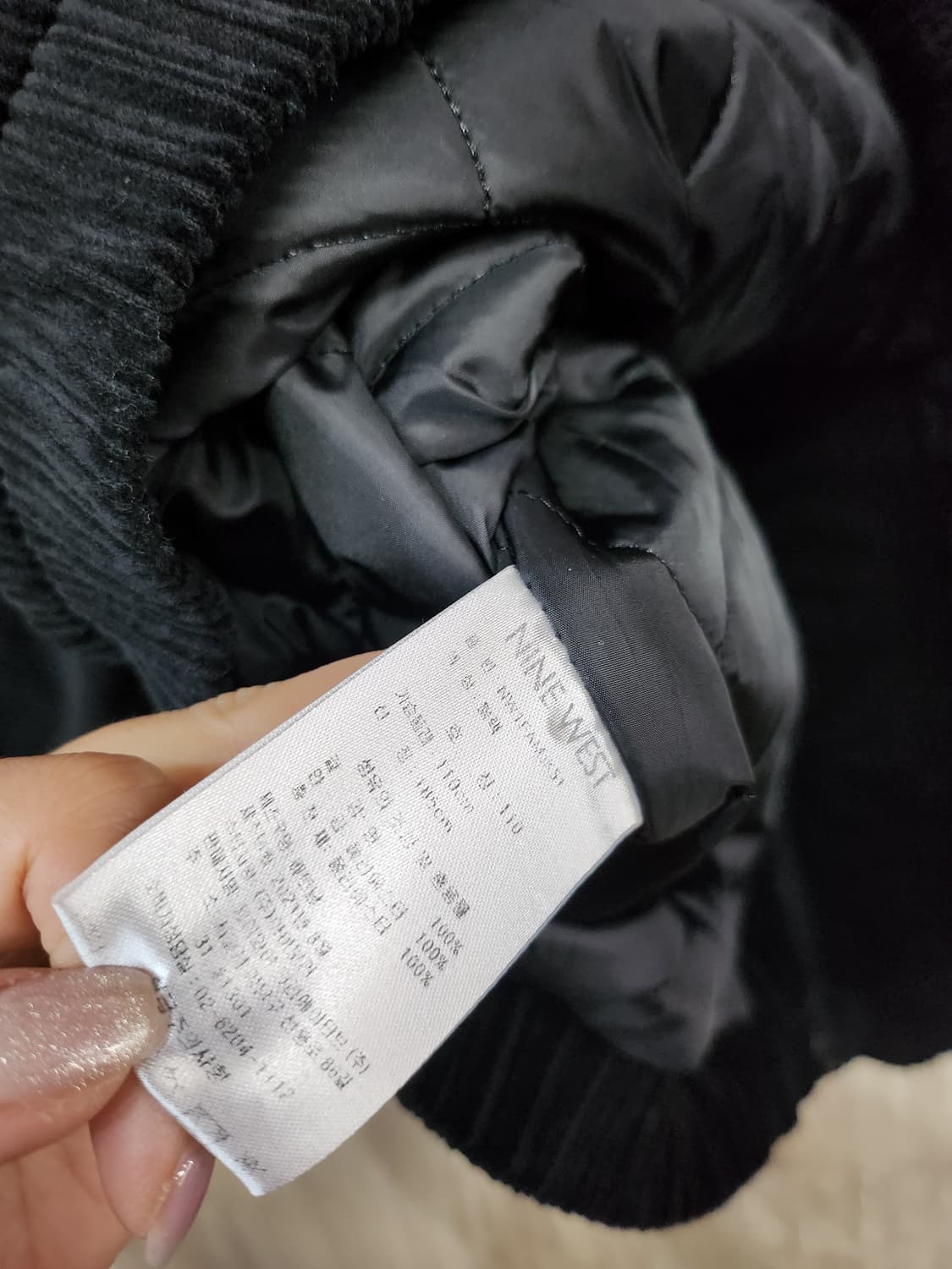 1112) 나인웨스트 코듀로이 자켓 상품이미지6