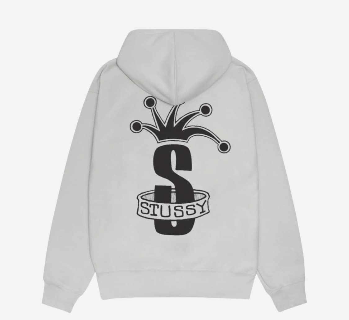 Stussy Crown Band Zip Hoodie Fog 구해요 상품이미지1