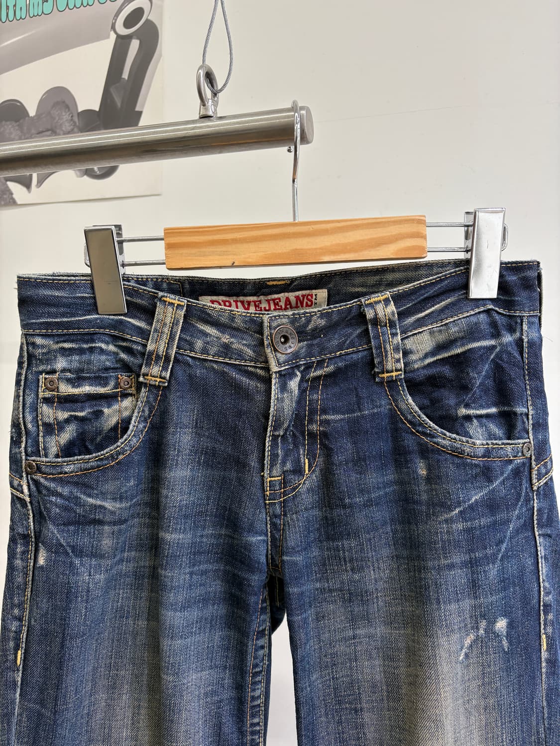 DRIVE JEANS 벨바텀 데님팬츠 상품이미지2