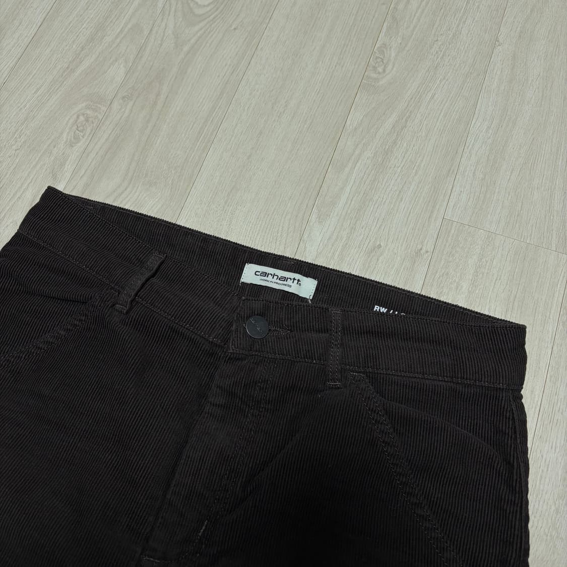 [상태A] 칼하트wip 여성용 코듀로이팬츠 브라운 26 상품이미지2