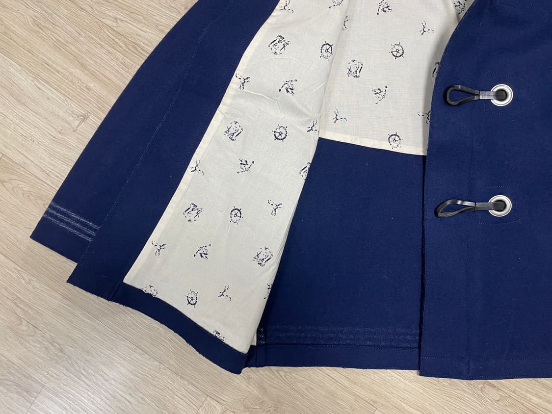 55~66) 마린유니폼 재팬 여성 해군 울 더플코트(RRL&LVC&폴로) 상품이미지4