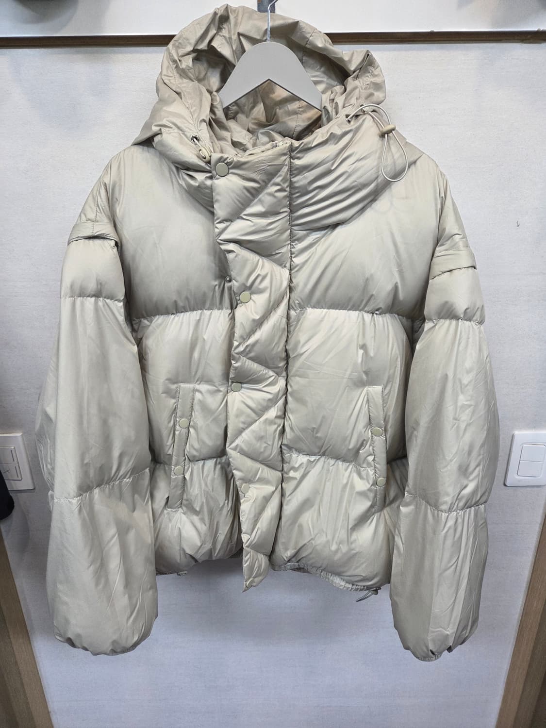 버킨 오버핏 패딩 프리 상품이미지1