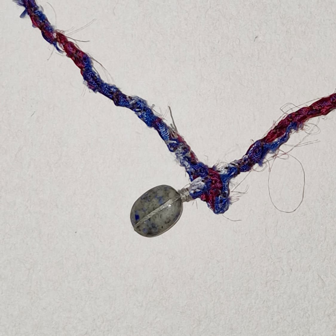 라피스라줄리 명주 목걸이 상품이미지2