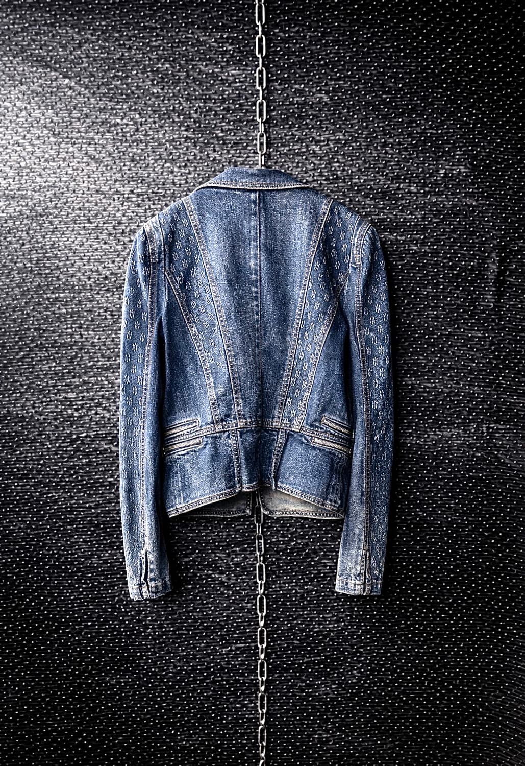 Egoist 데미지 데님자켓 상품이미지2