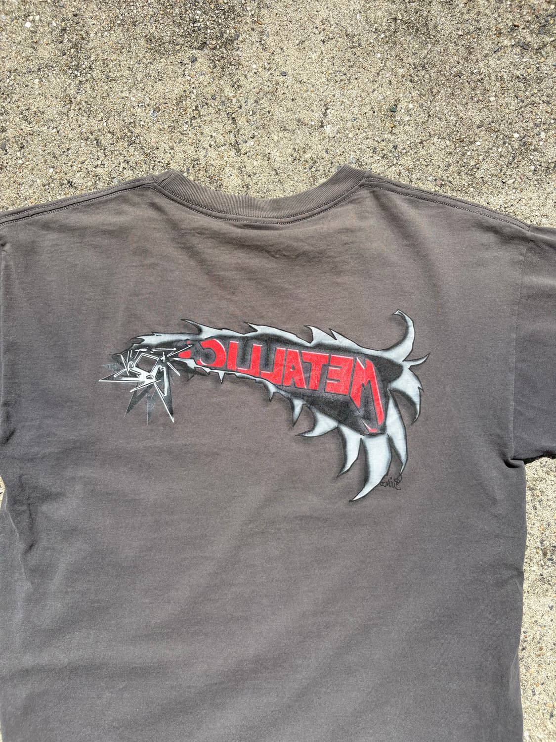 Metallica Ninja Star T-shirt 상품이미지5