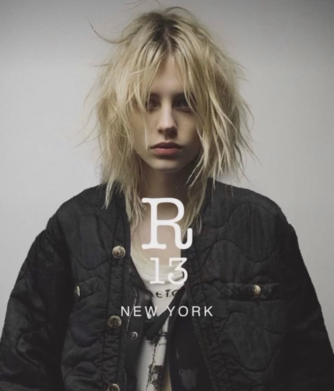 R13 고딕라이너 퀄팅 자켓 상품이미지8