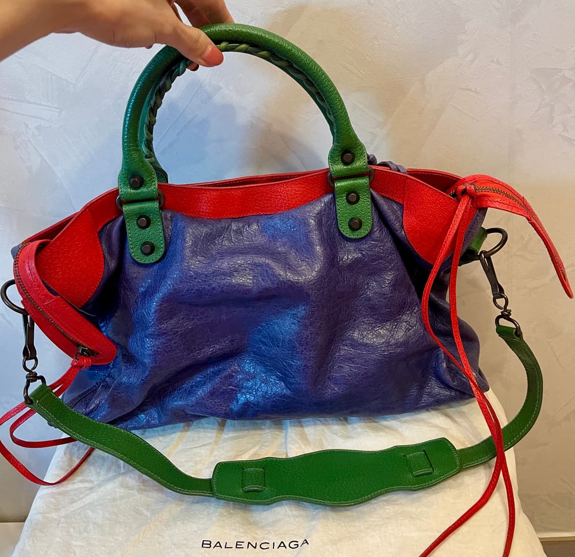 발렌시아가 Balenciaga클래식 시티백 (멀티 컬러) 라지사이즈 상품이미지4