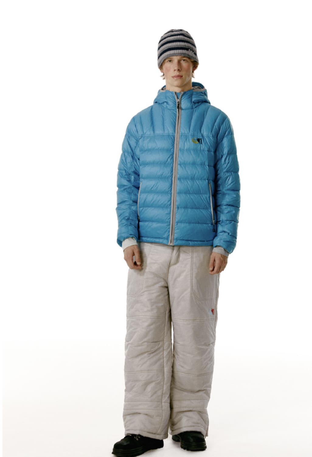 테켓 CT 라이트웨이트 다운 자켓 블루 M  상품이미지1