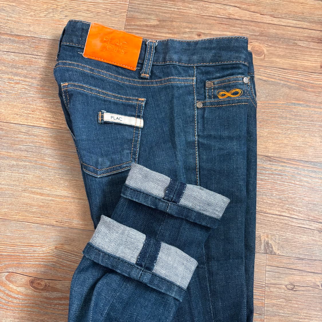 플랙진 24 크롭 스키니진 HART 진청 데님 가성비 상품이미지5