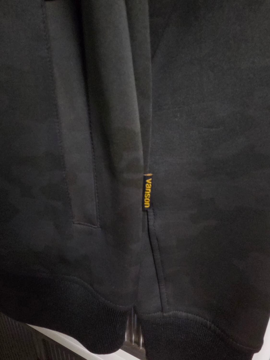 밴슨 vanson 카모 하이넥 2-way 투웨이져지 상품이미지7