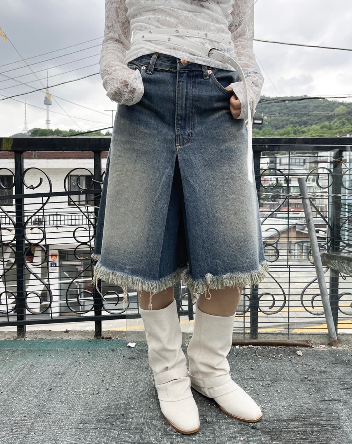 OOTJ 버뮤다팬츠 M사이즈 상품이미지1