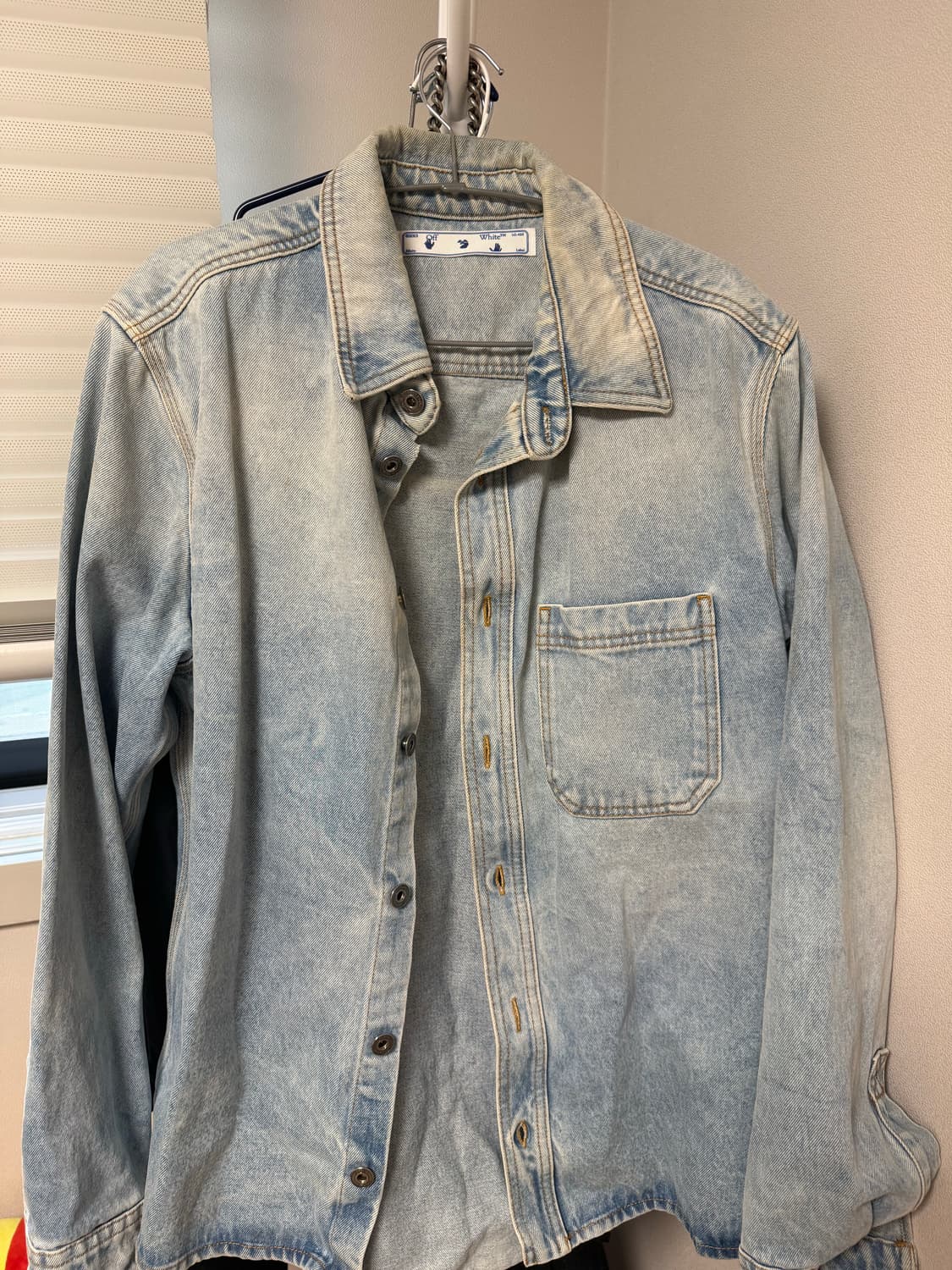 오프화이트 신형 청자켓 백화점판 L 상품이미지1