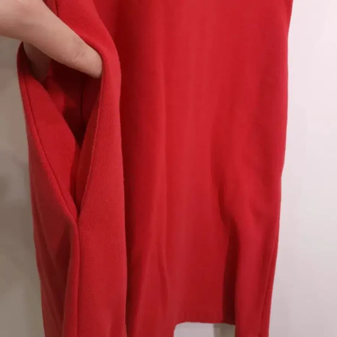 메종키츠네 레드 원피스 M 상품이미지9