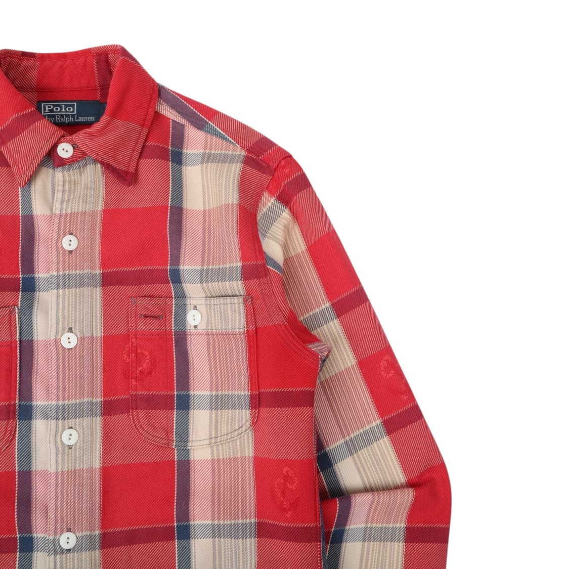 폴로 랄프로렌 마린 웨스턴 체크 트윌코튼 셔츠 상품이미지3