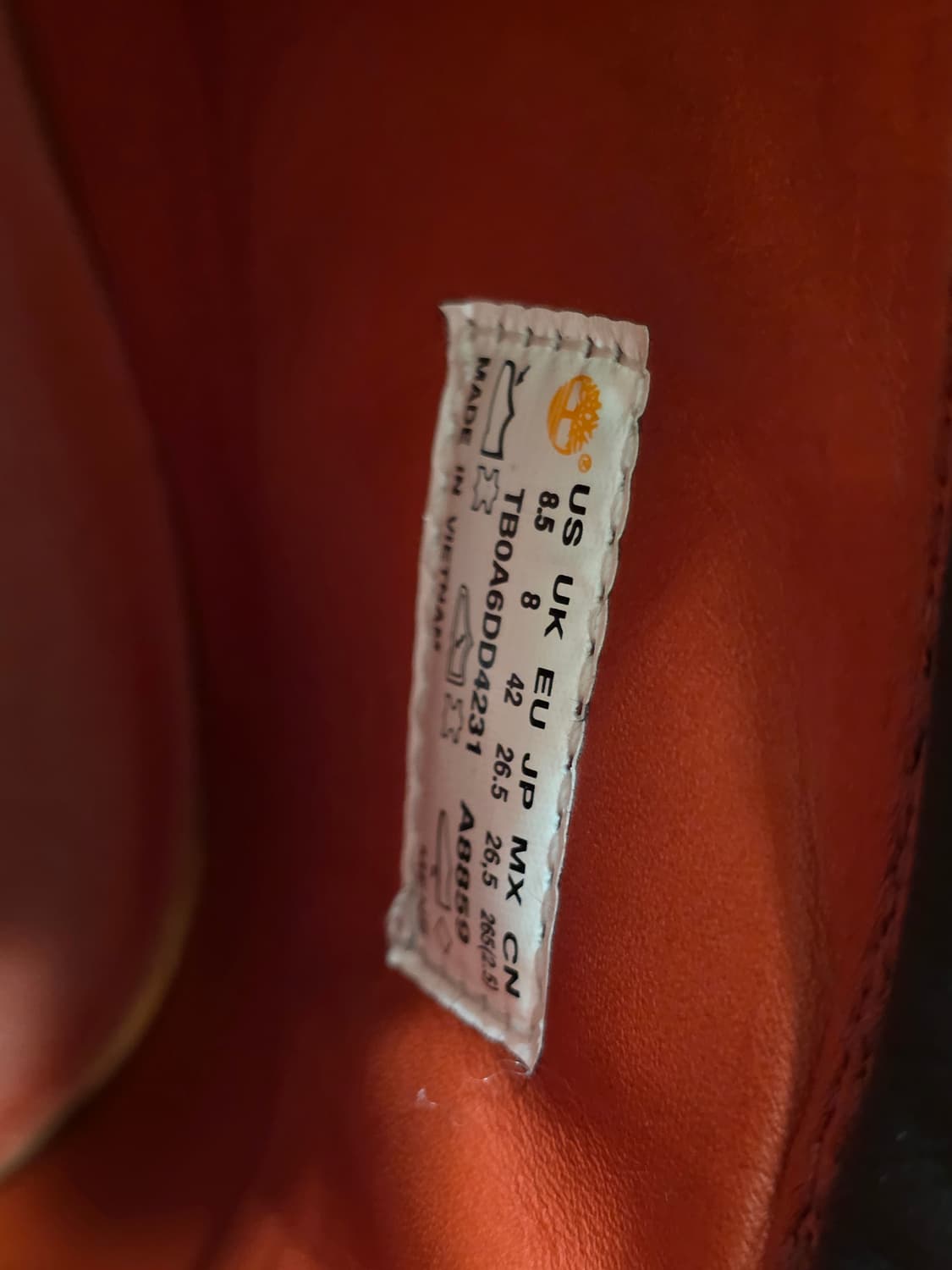 팀버랜드 x 슈프림 다이아몬드 플레이트 부츠 (EU42) 상품이미지10