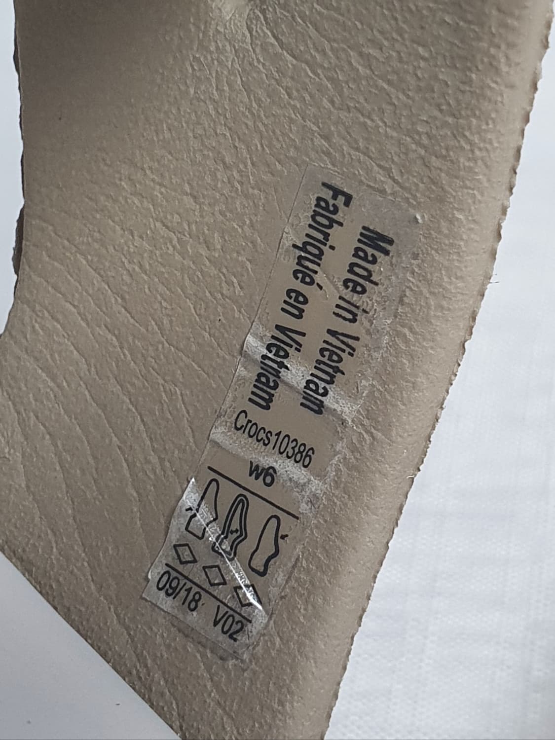 크록스 파트리샤 웨지 베이지 샌들 W6 230mm 상품이미지10