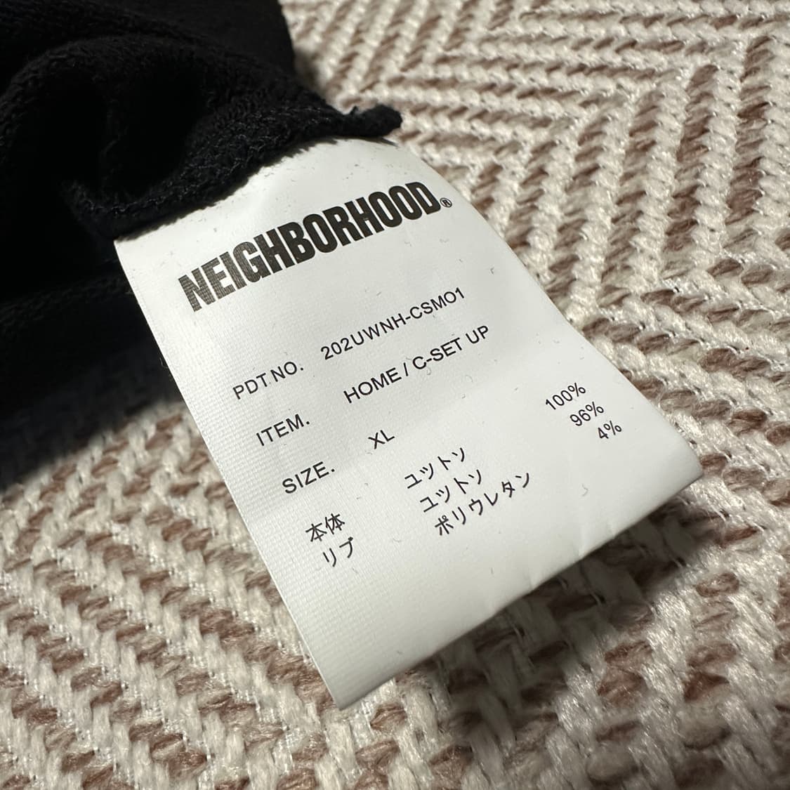 NEIGHBORHOOD sweater shirt black 상품이미지5