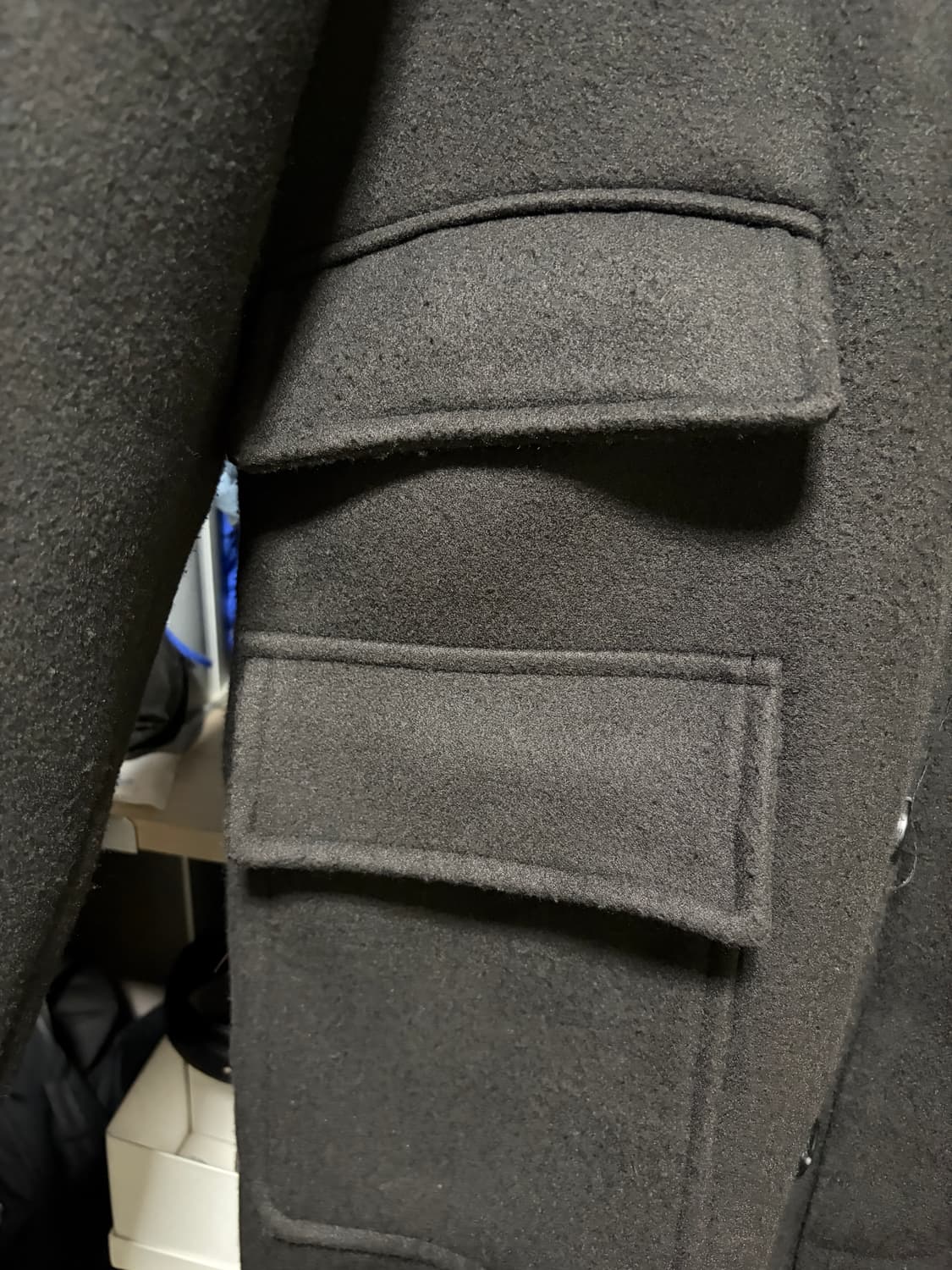 라퍼지스토어 캐주얼 울 롱 코트 자켓 (M) A04204 상품이미지3