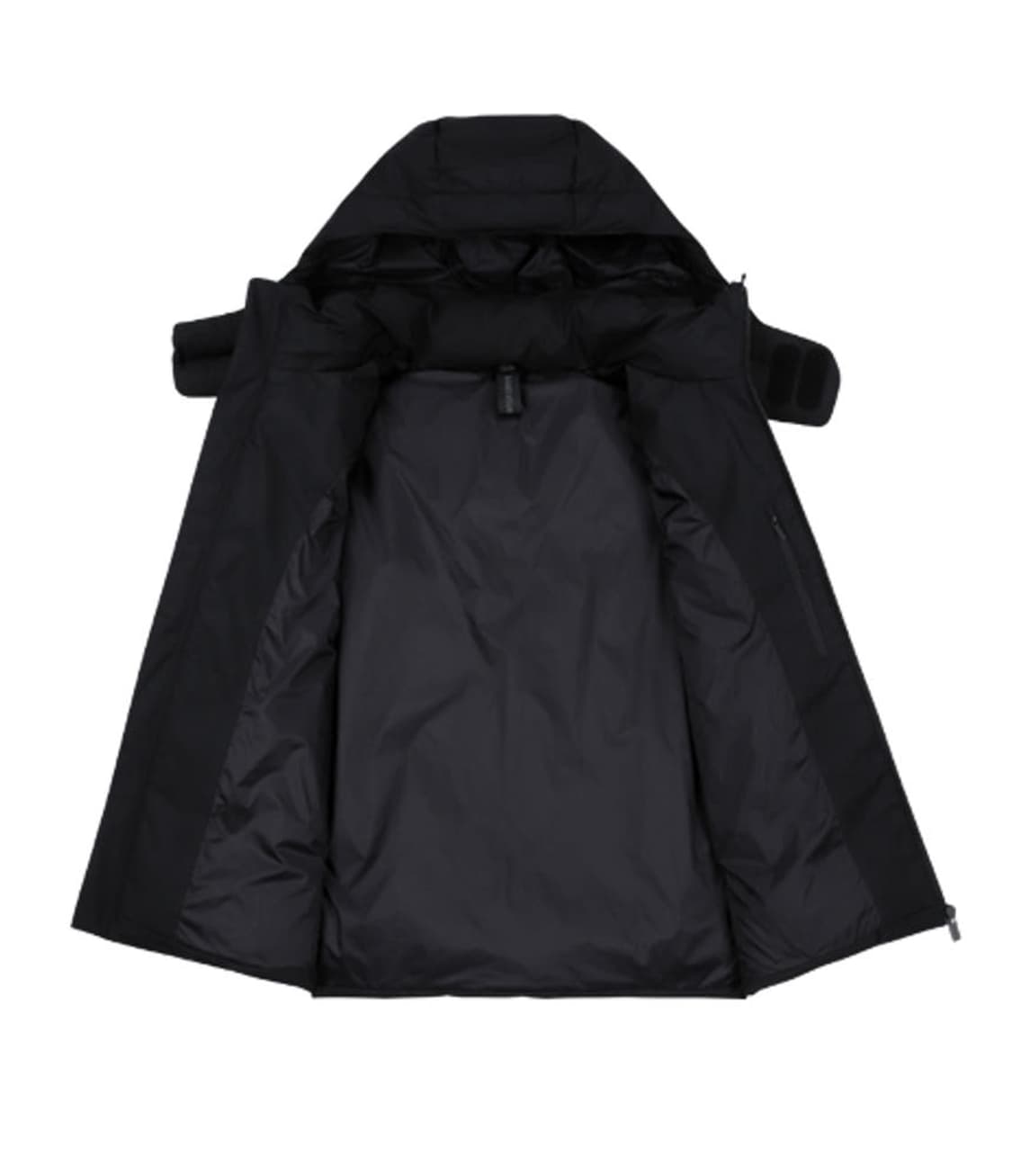 강혁 x 코오롱 고어텍스 인피니움 쿼치 퍼퍼 자켓 블랙 다운 패딩 상품이미지5