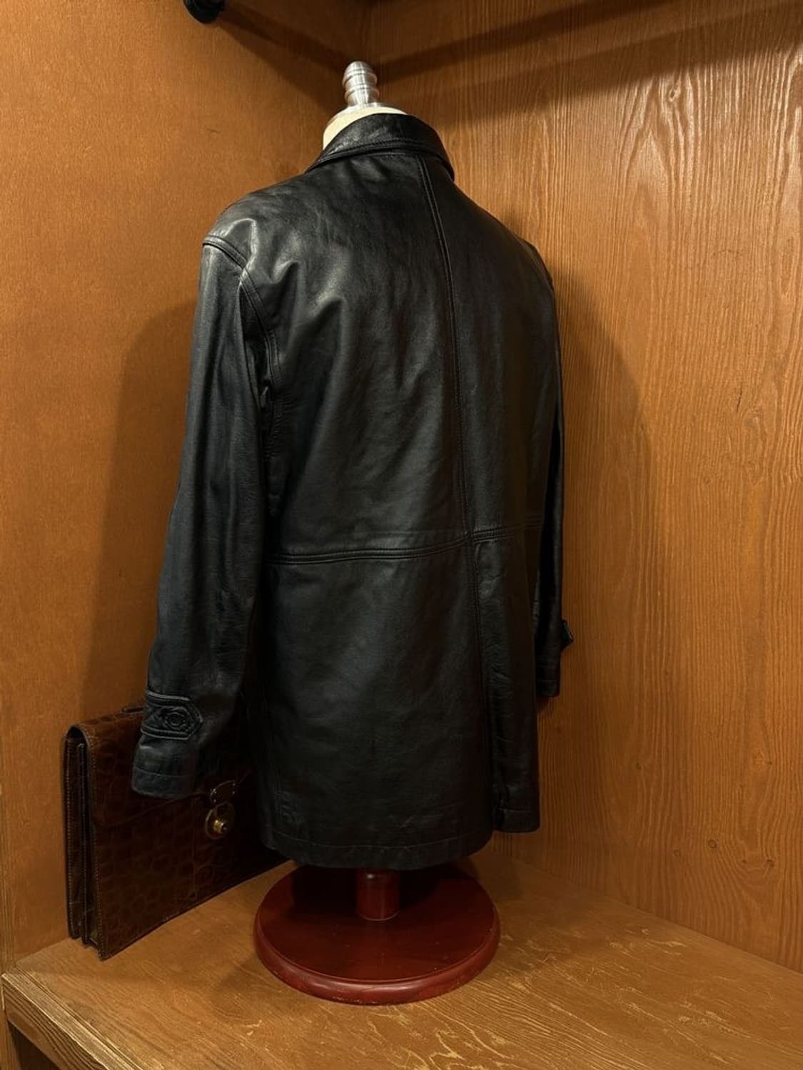 프레이크 레더 자켓 상품이미지5