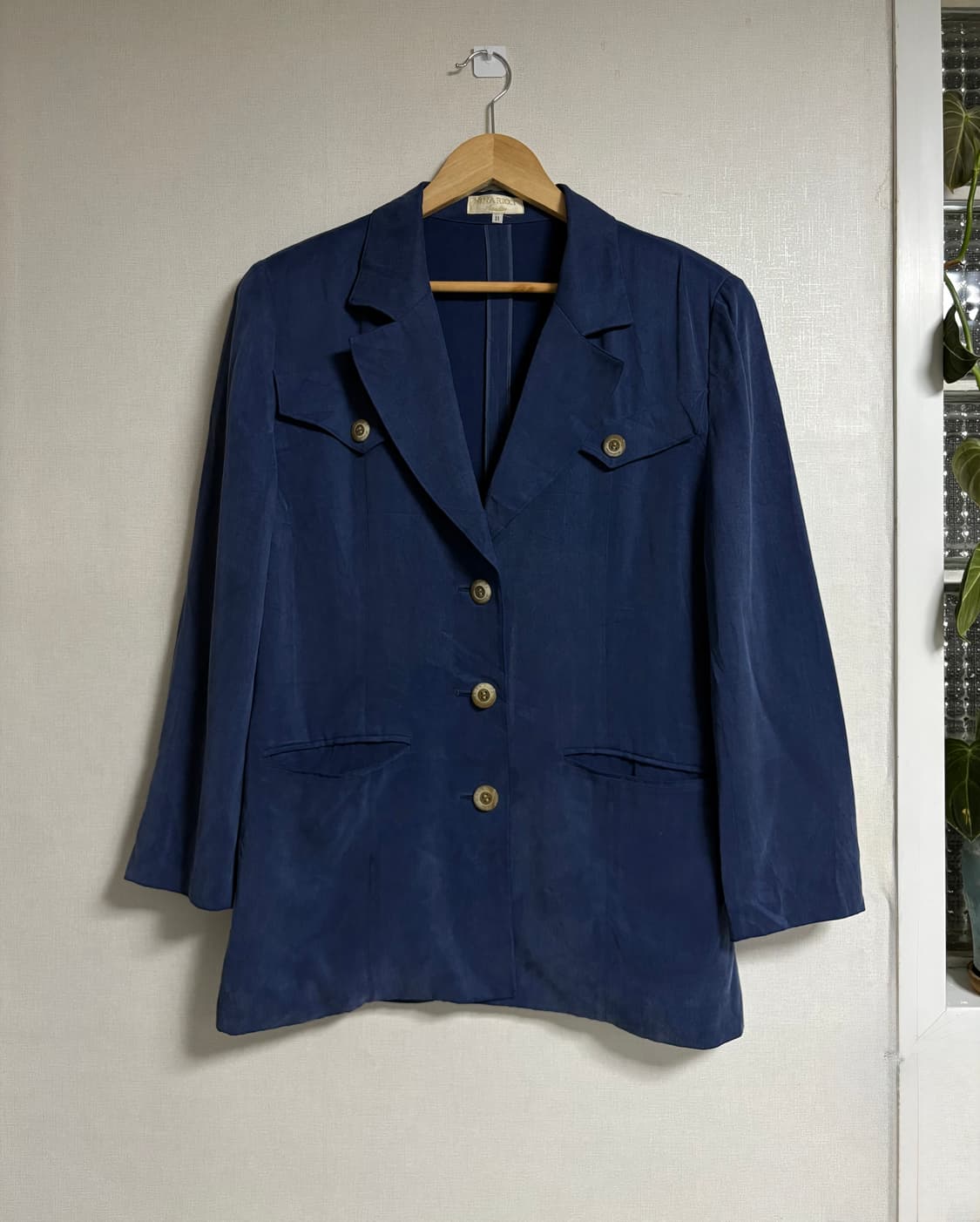 니나리치 네이비 자켓 상품이미지1