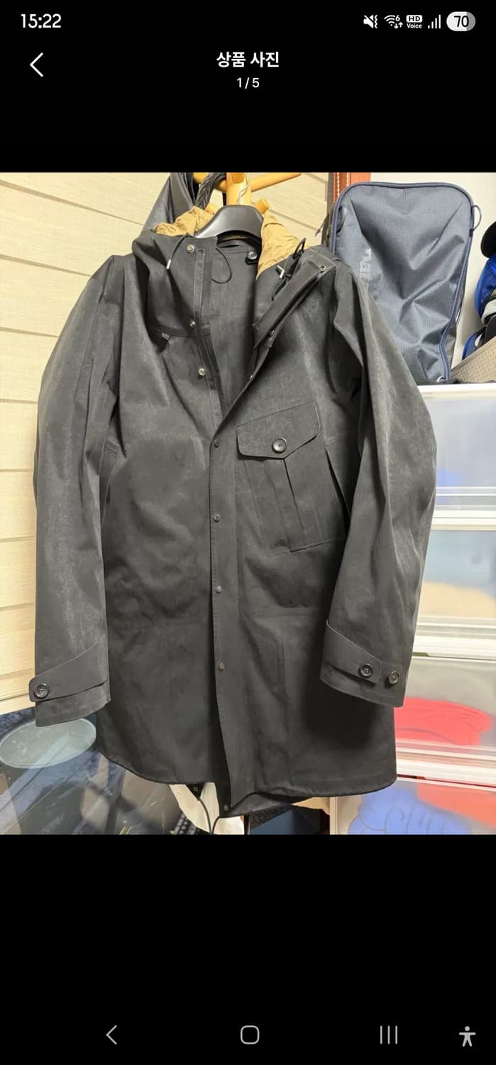 텐씨 싸이클론 파카(사이즈52) 상품이미지1