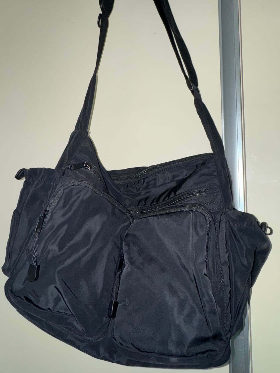 WEGO 멀티 포켓 나일론 크로스백 상품이미지1